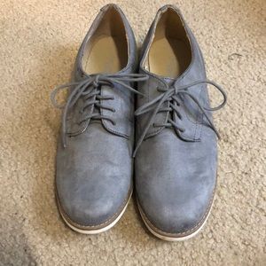 Gray shoes